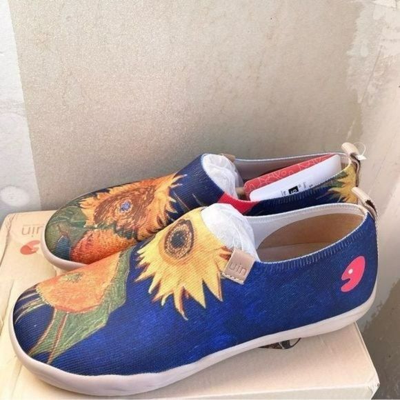 NWT UIN Slip On Shoes Comfortable Loafers Sunflower - Picture 10 of 11